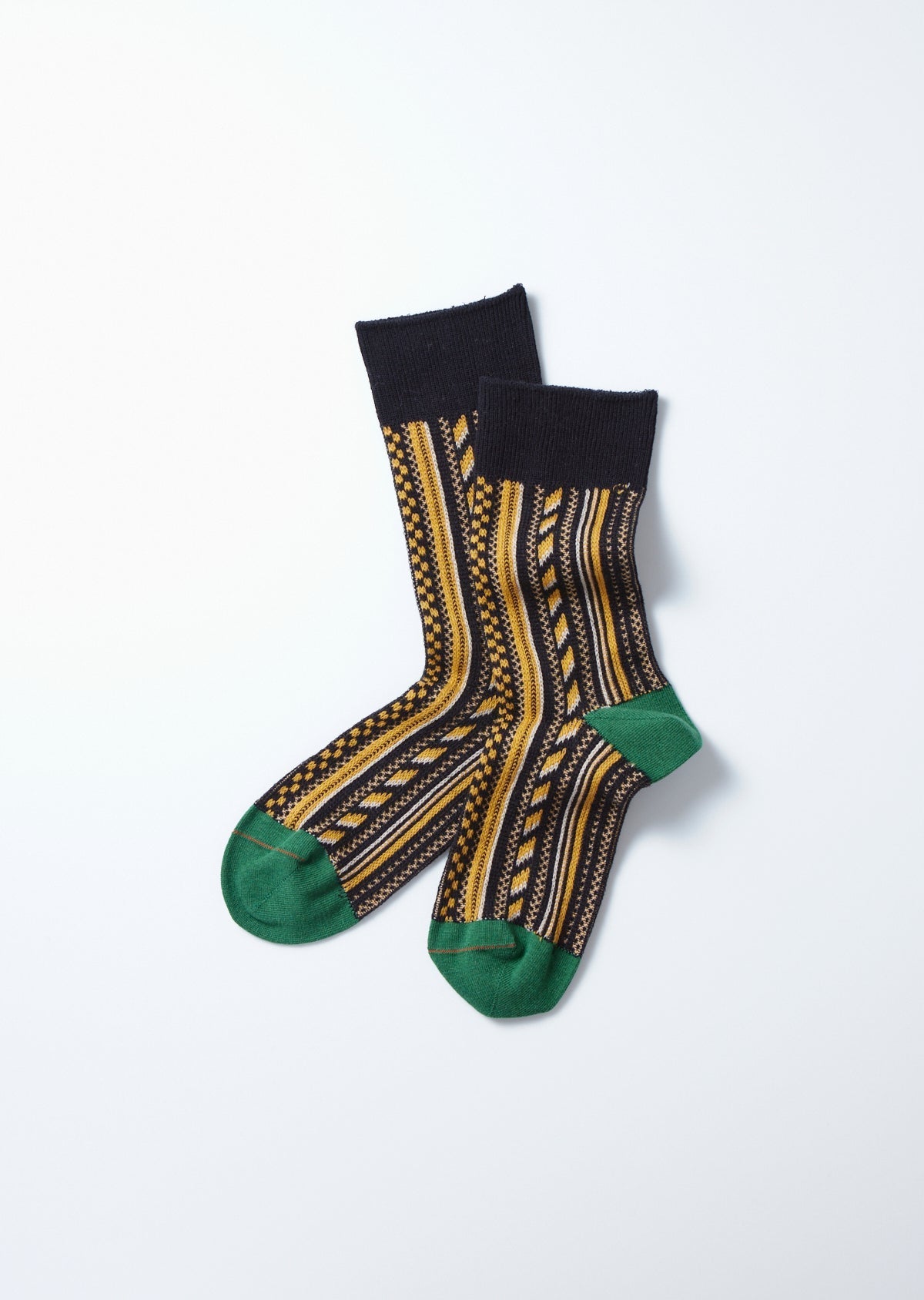 RoToTo MULTI VERTICAL JACQUARD SOCKS