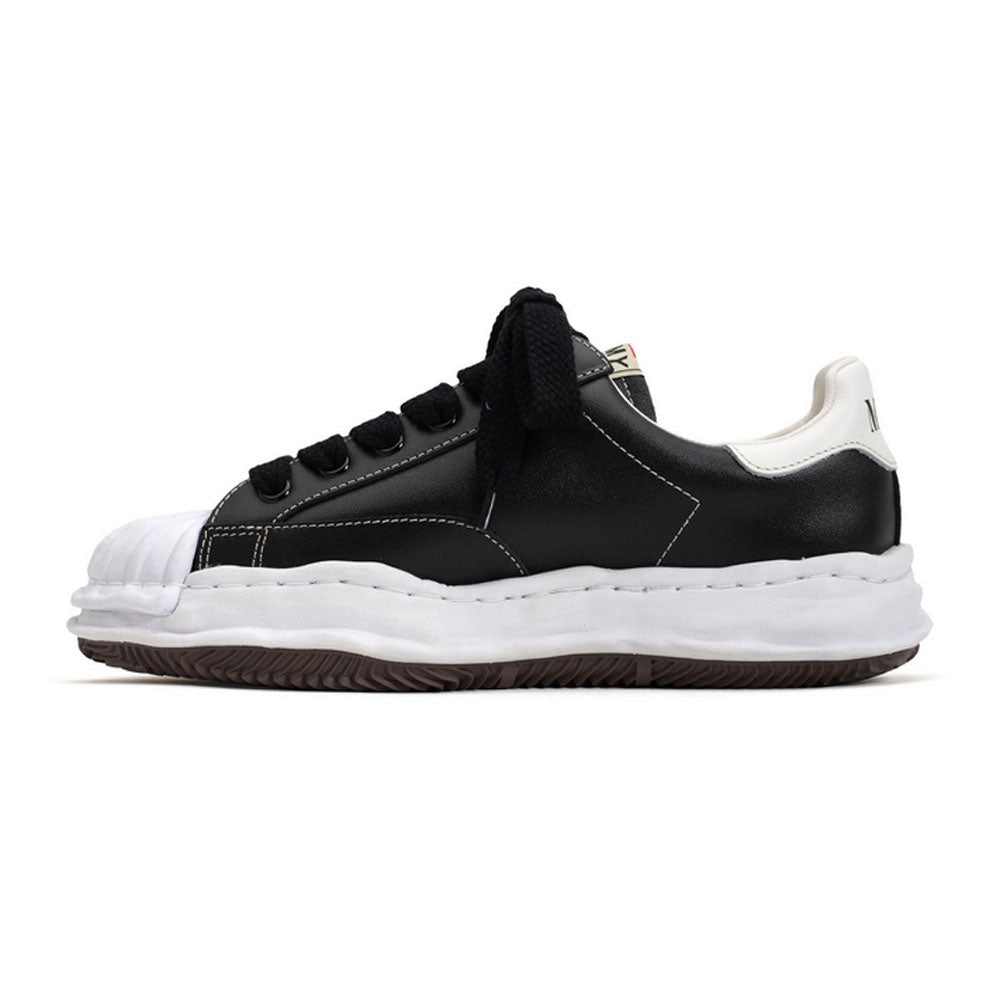 Maison MIHARA YASUHIRO BLAKEY Original Sole Leather Lowtop Sneaker Black