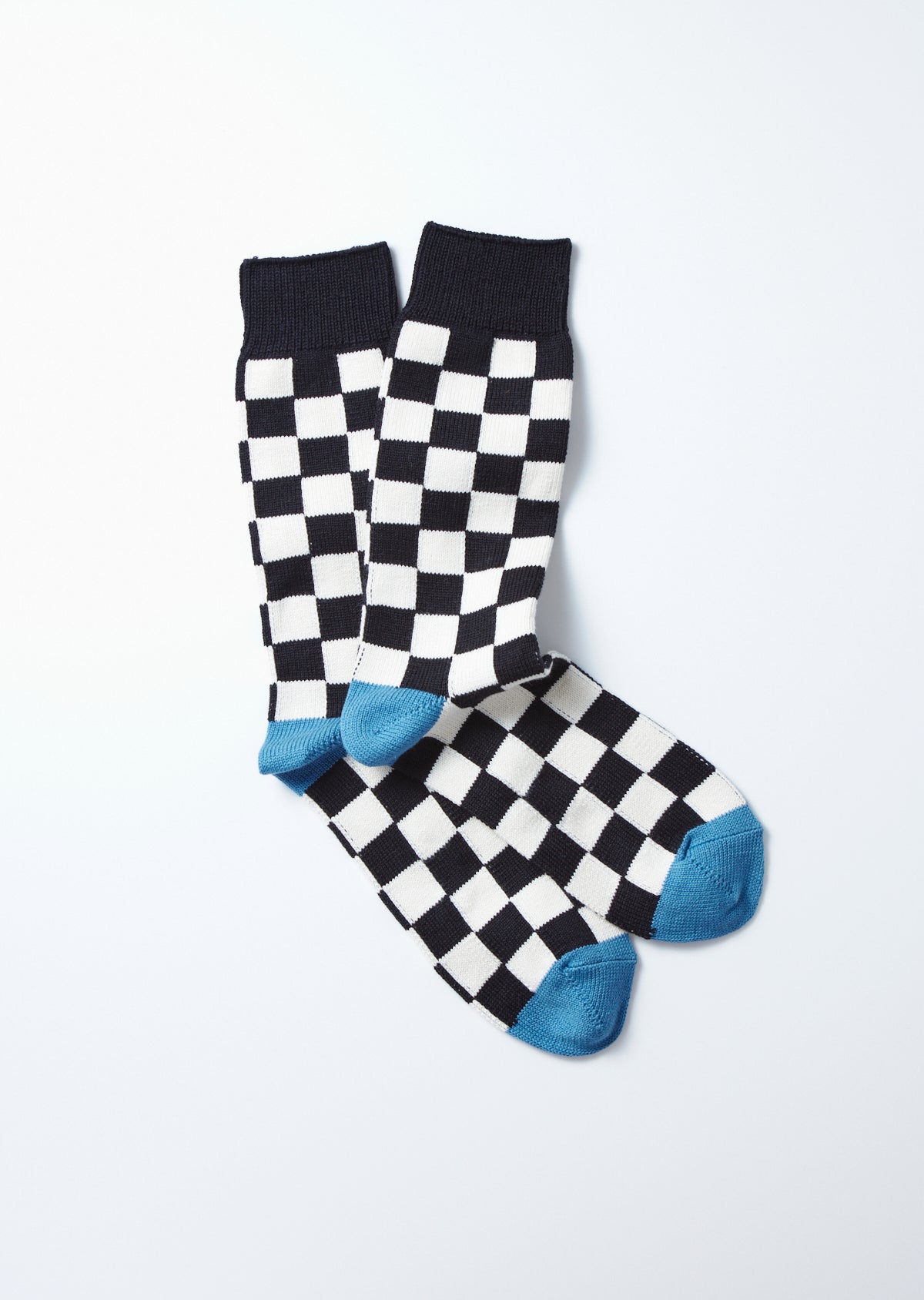 RoToTo CHECKERBOAD CREW SOCKS