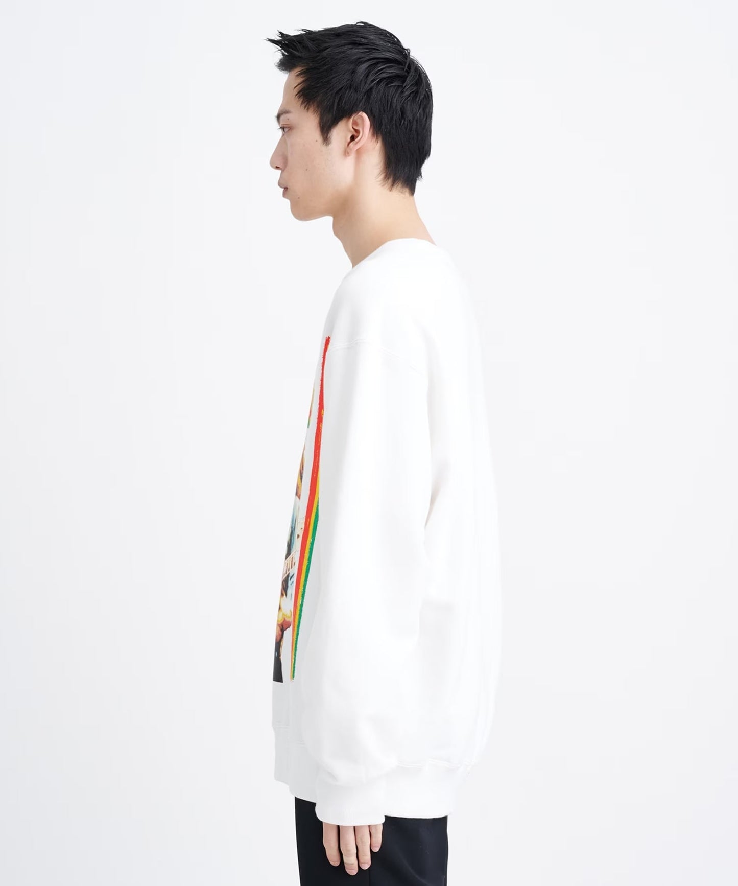 WACKO MARIA BOB MARLEY MIDDLE WEIGHT CREW NECK SWEAT SHIRT