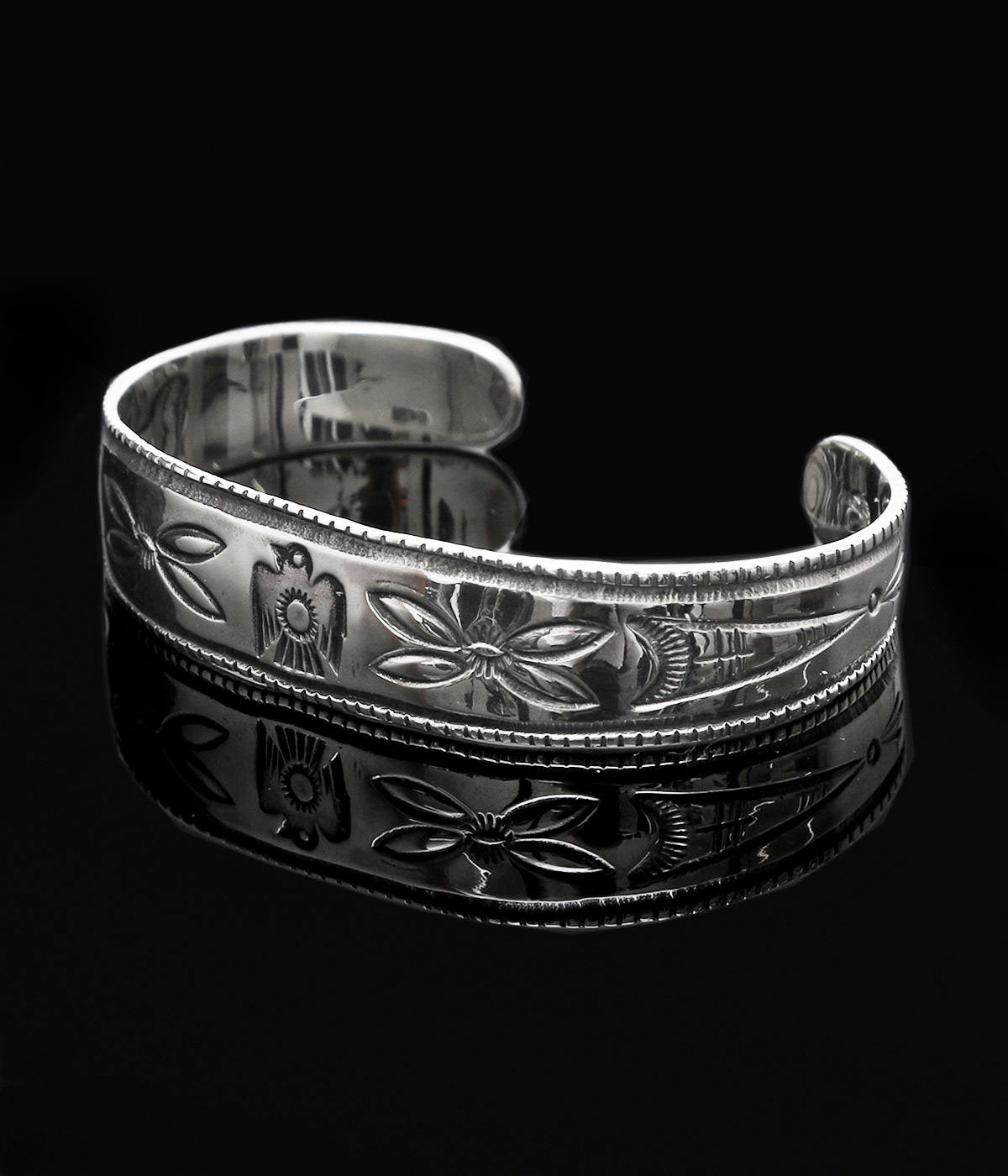 LARRY SMITH THUNDERBIRD STAMP BANGLE