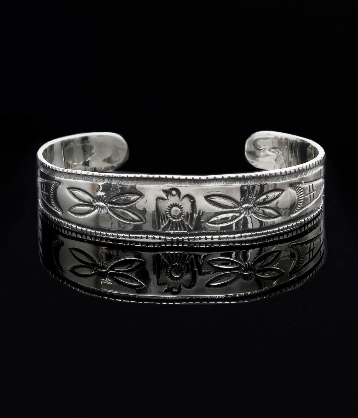 LARRY SMITH THUNDERBIRD STAMP BANGLE