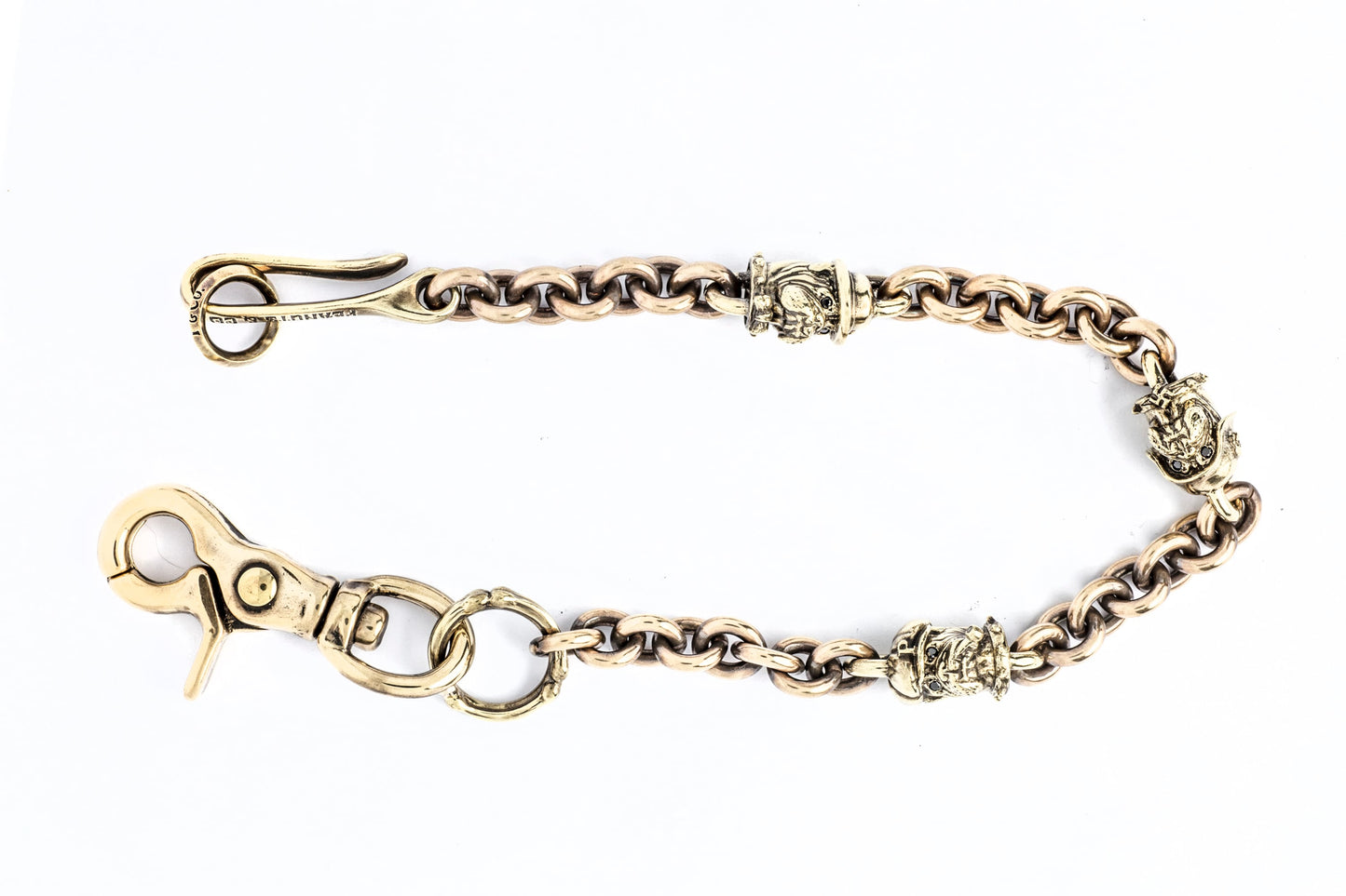 Peanuts&Co BULL WALLET CHAIN Brass