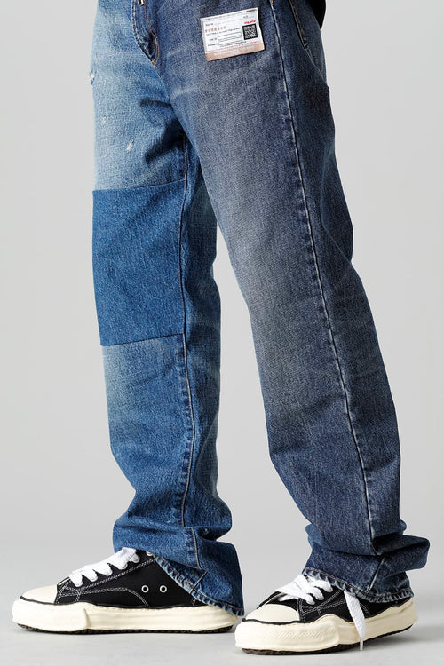 Maison MIHARA YASUHIRO PETERSON Low Vintage Sole Canvas Sneaker Black