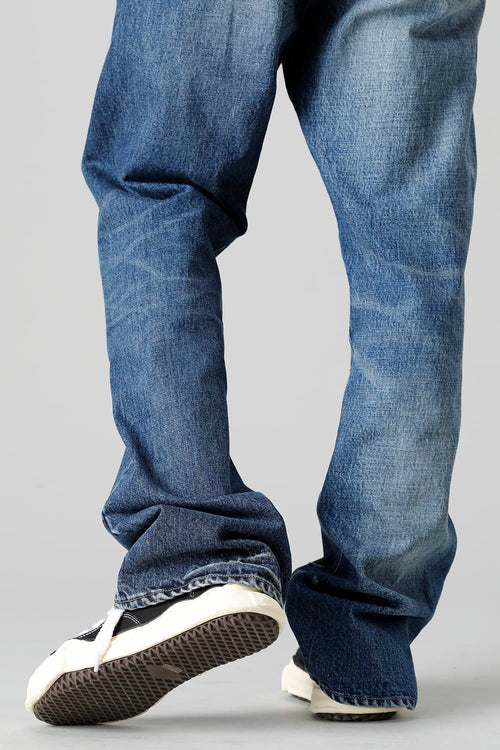 Maison MIHARA YASUHIRO PETERSON Low Vintage Sole Canvas Sneaker Black