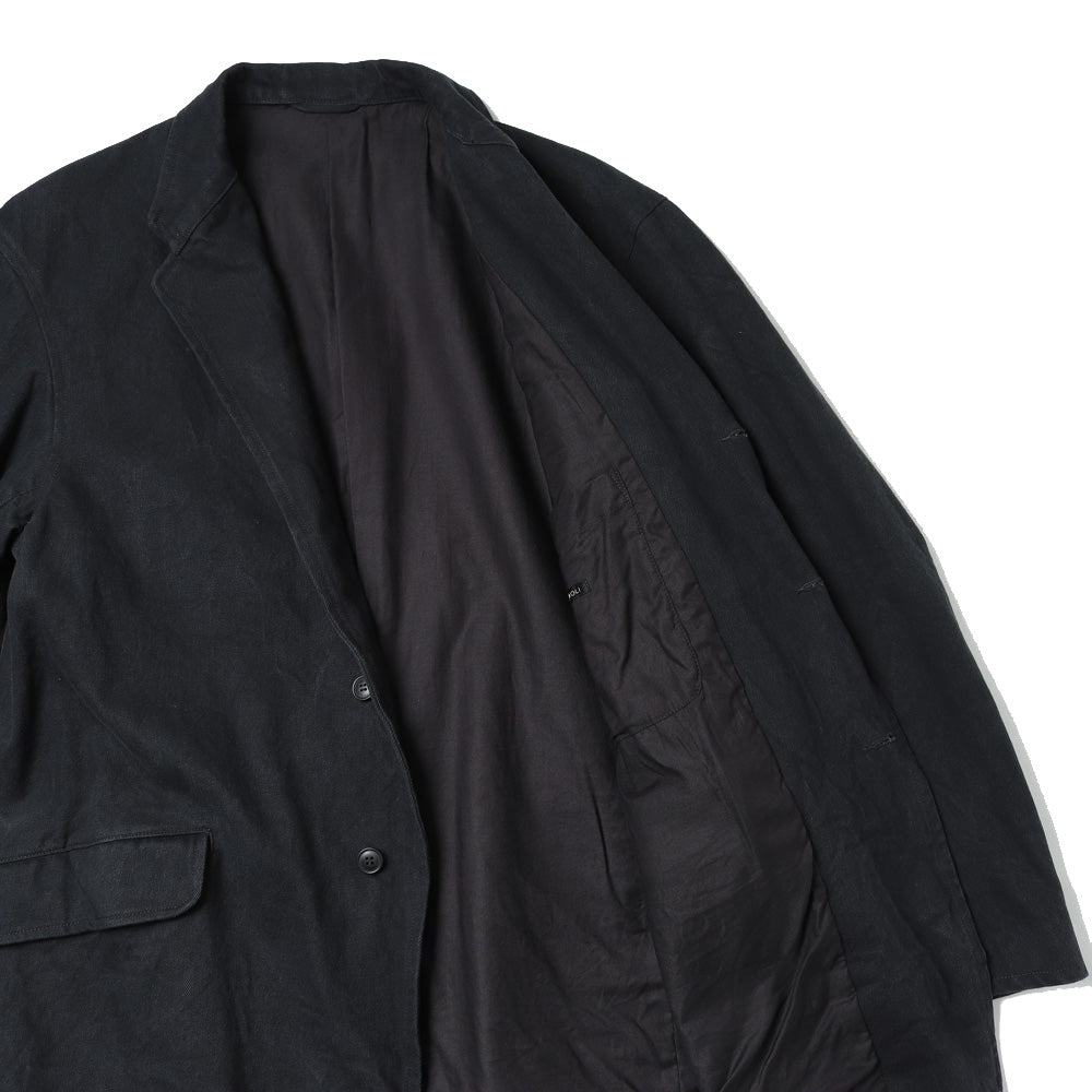 COMOLI Black Drill Jacket