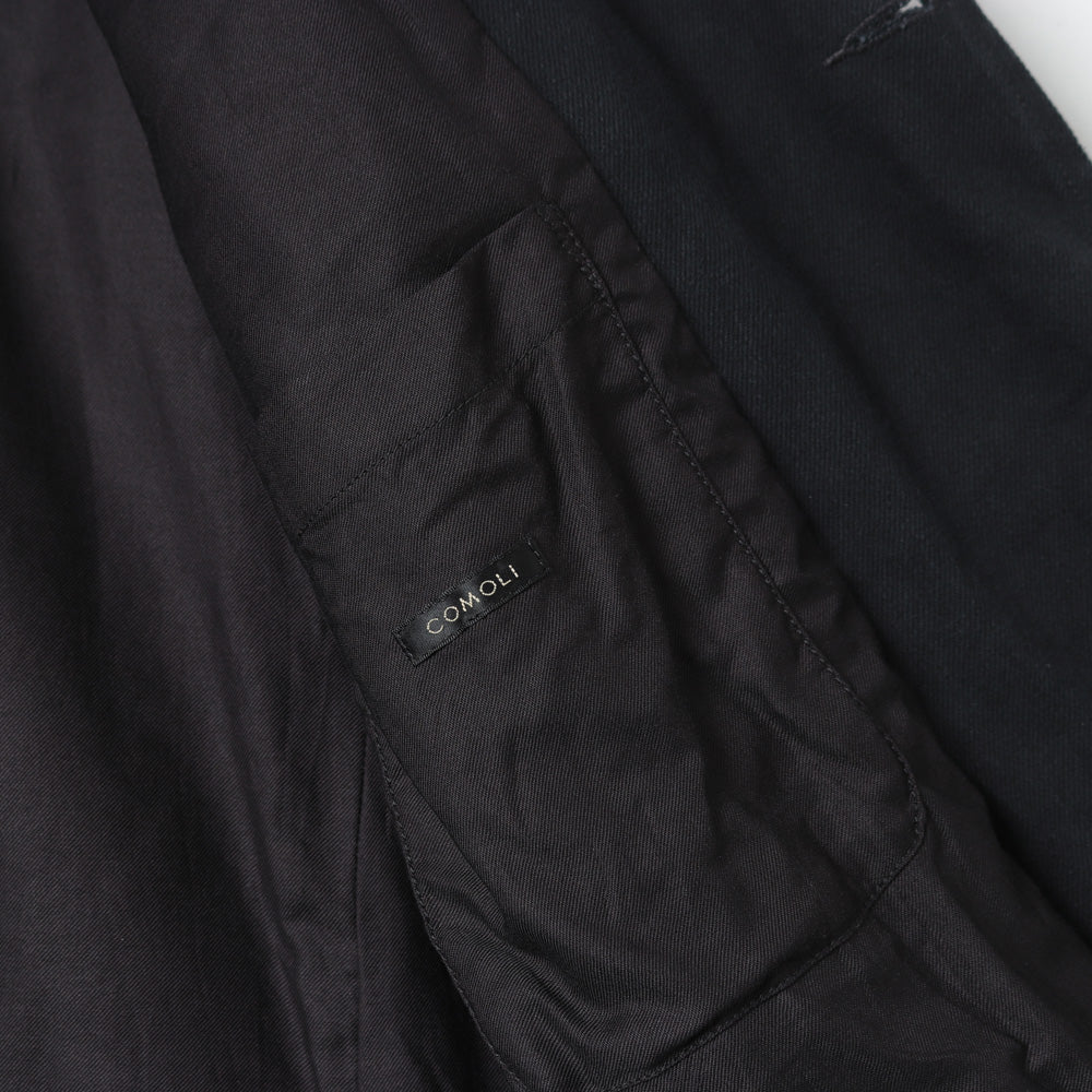 COMOLI Black Drill Jacket