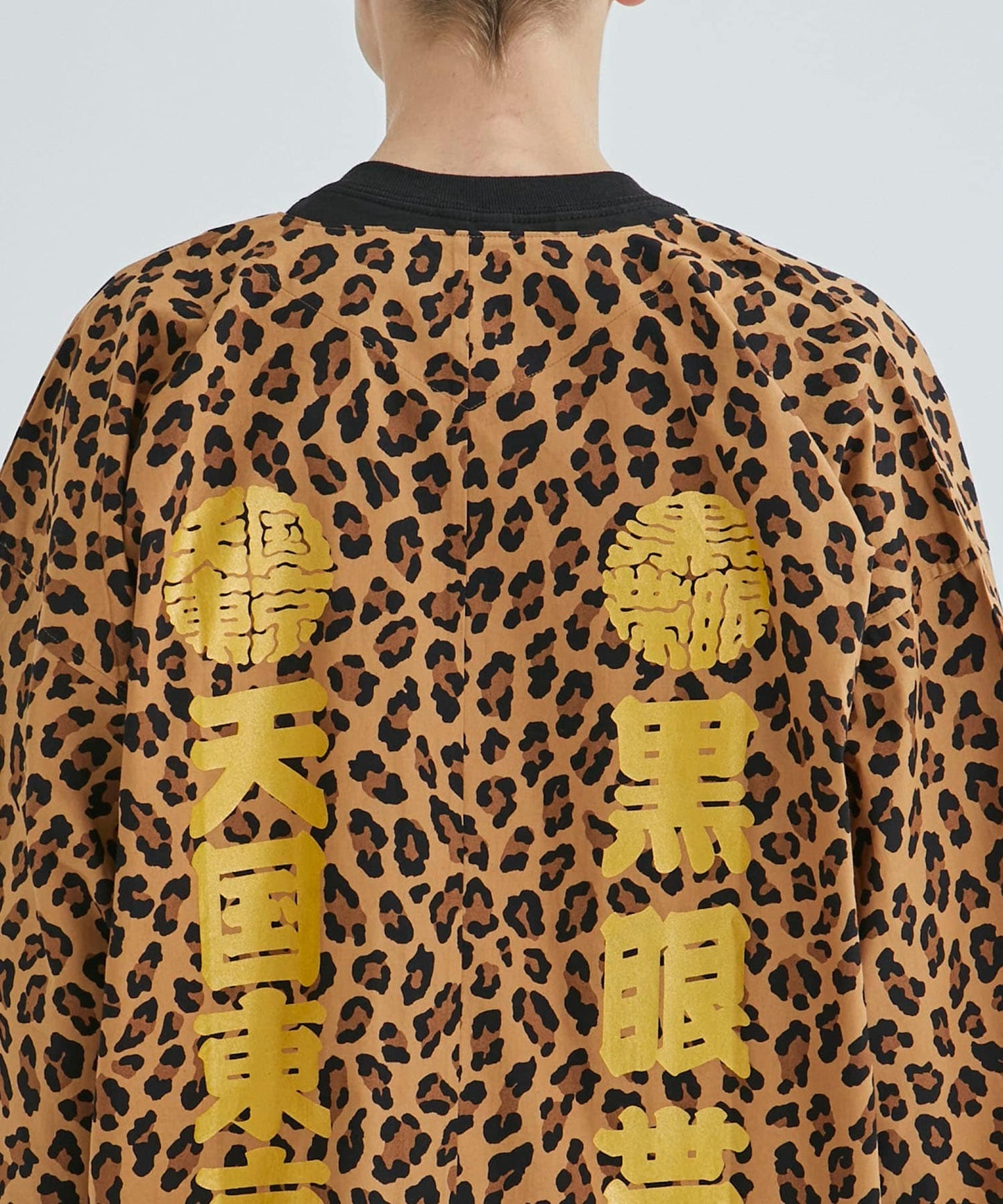 WACKO MARIA BlackEyePatch / LEOPARD DABO SHIRT