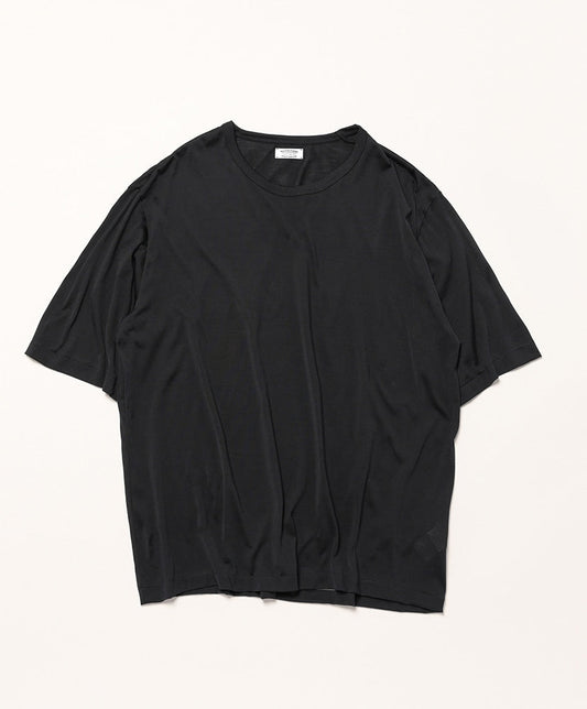 MAATEE&SONS SILK S/SLEEVE LOOSE TEE