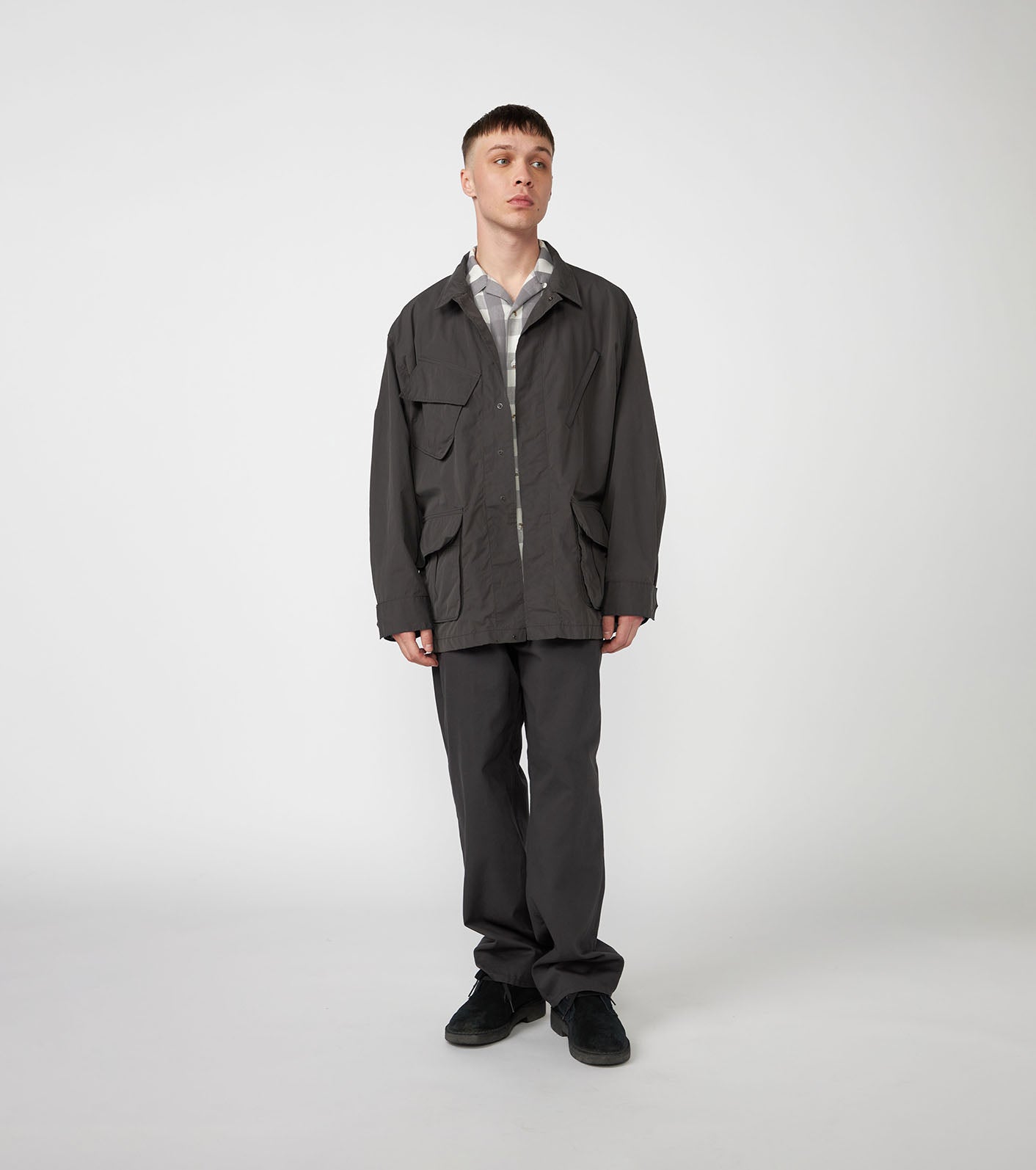THE NORTH FACE PURPLE LABEL Brushed Weather Stroll Field Jacket