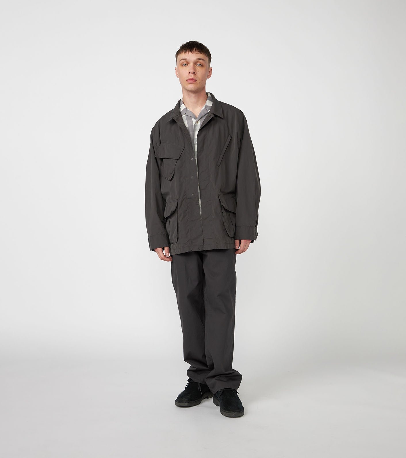 THE NORTH FACE PURPLE LABEL Brushed Weather Stroll Field Jacket