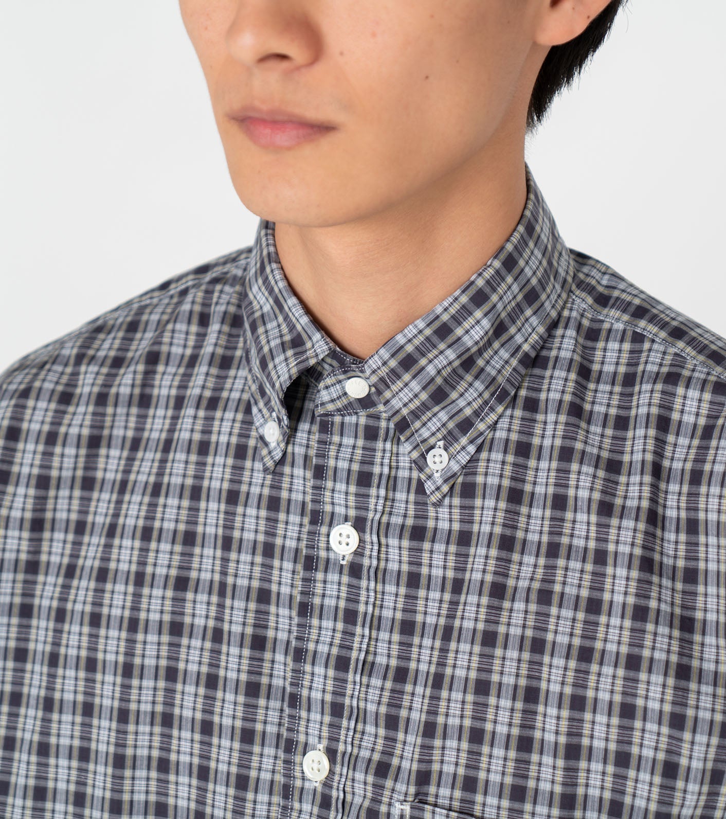 THE NORTH FACE PURPLE LABEL Button Down Plaid Field Shirt