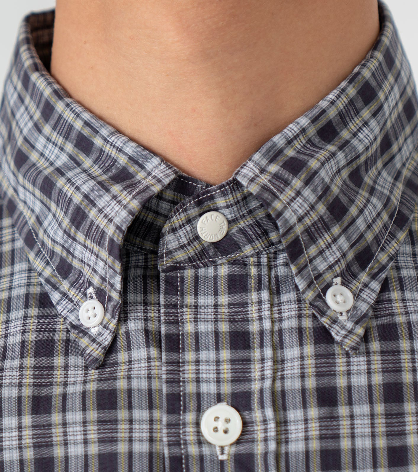 THE NORTH FACE PURPLE LABEL Button Down Plaid Field Shirt