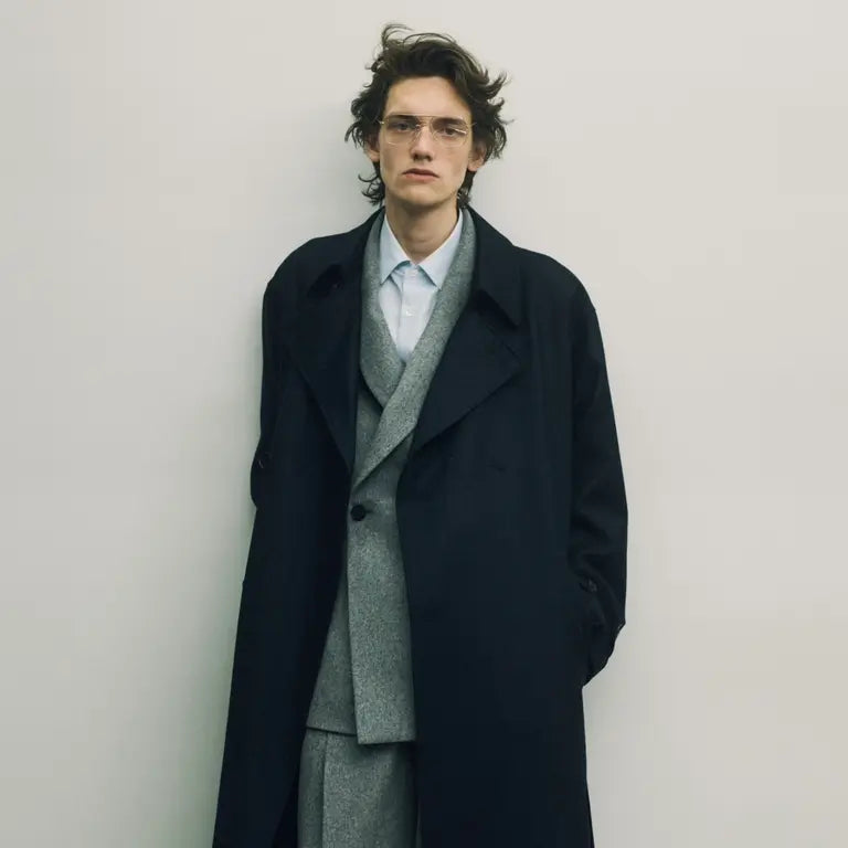 ssstein SUVIN COTTON OVERSIZED REGULAR COLLAR SHIRT