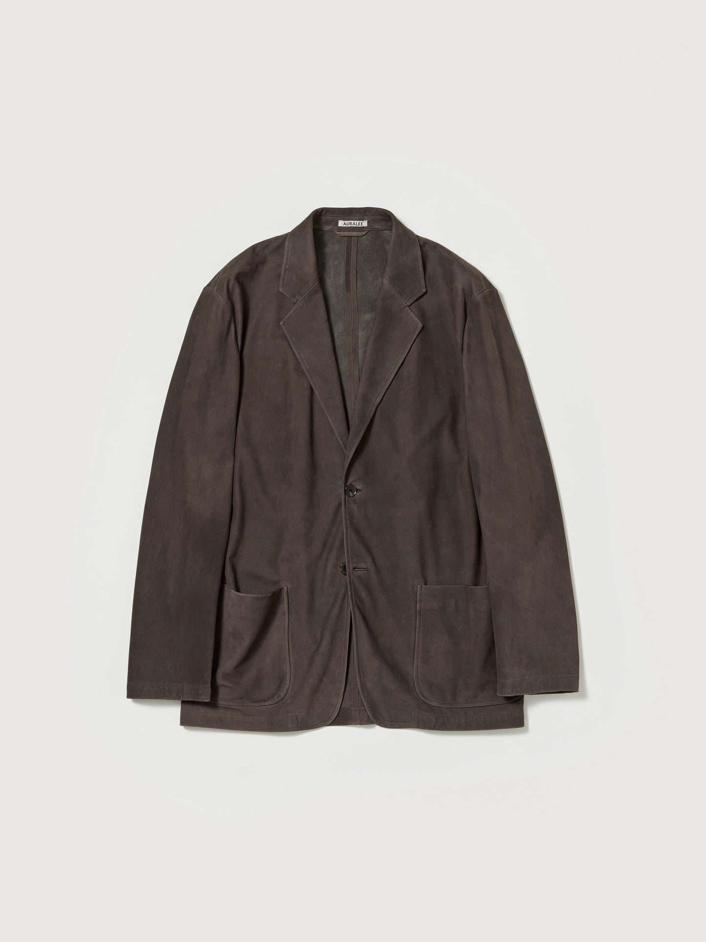 AURALEE CALF NUBUCK JACKET