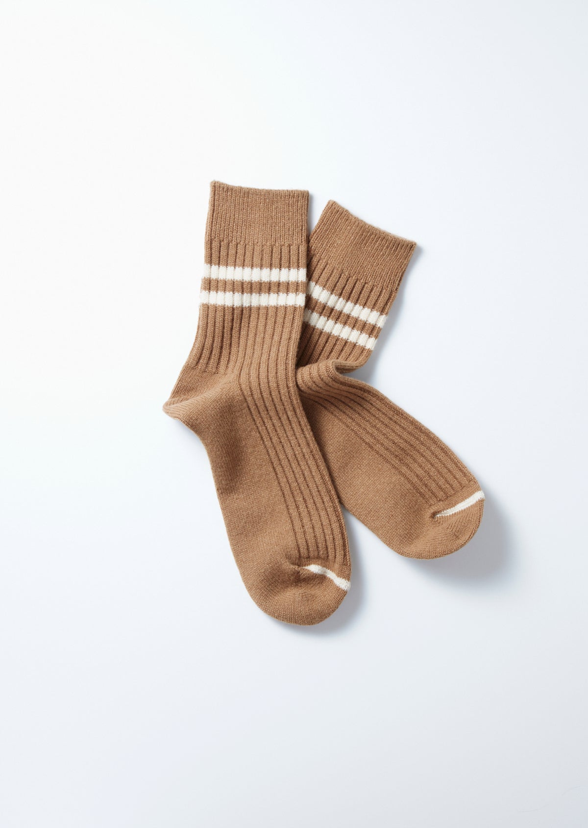 RoToTo MERINO LAMBS WOOL STRIPE SOCKS