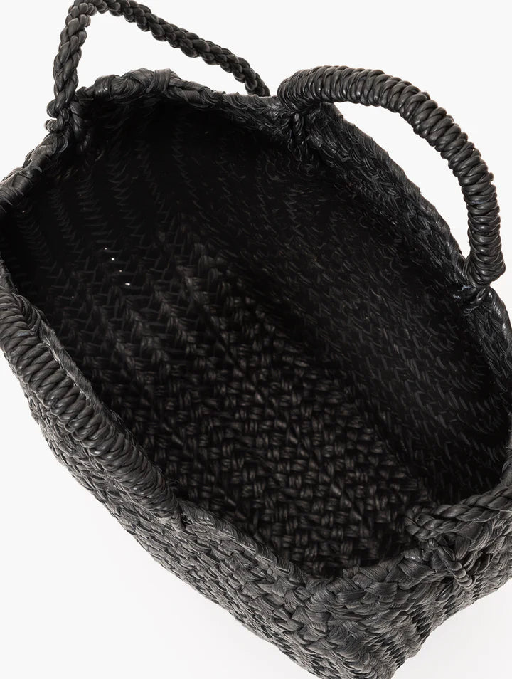 Aeta LEATHER CIRCLE BASKET M