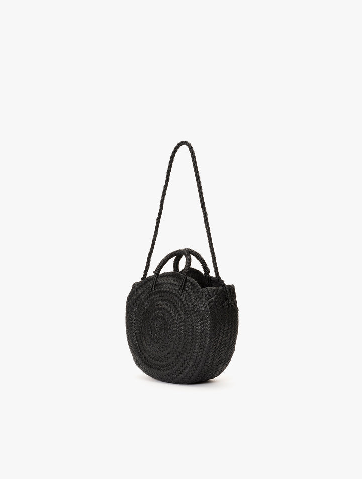 Aeta LEATHER CIRCLE BASKET M