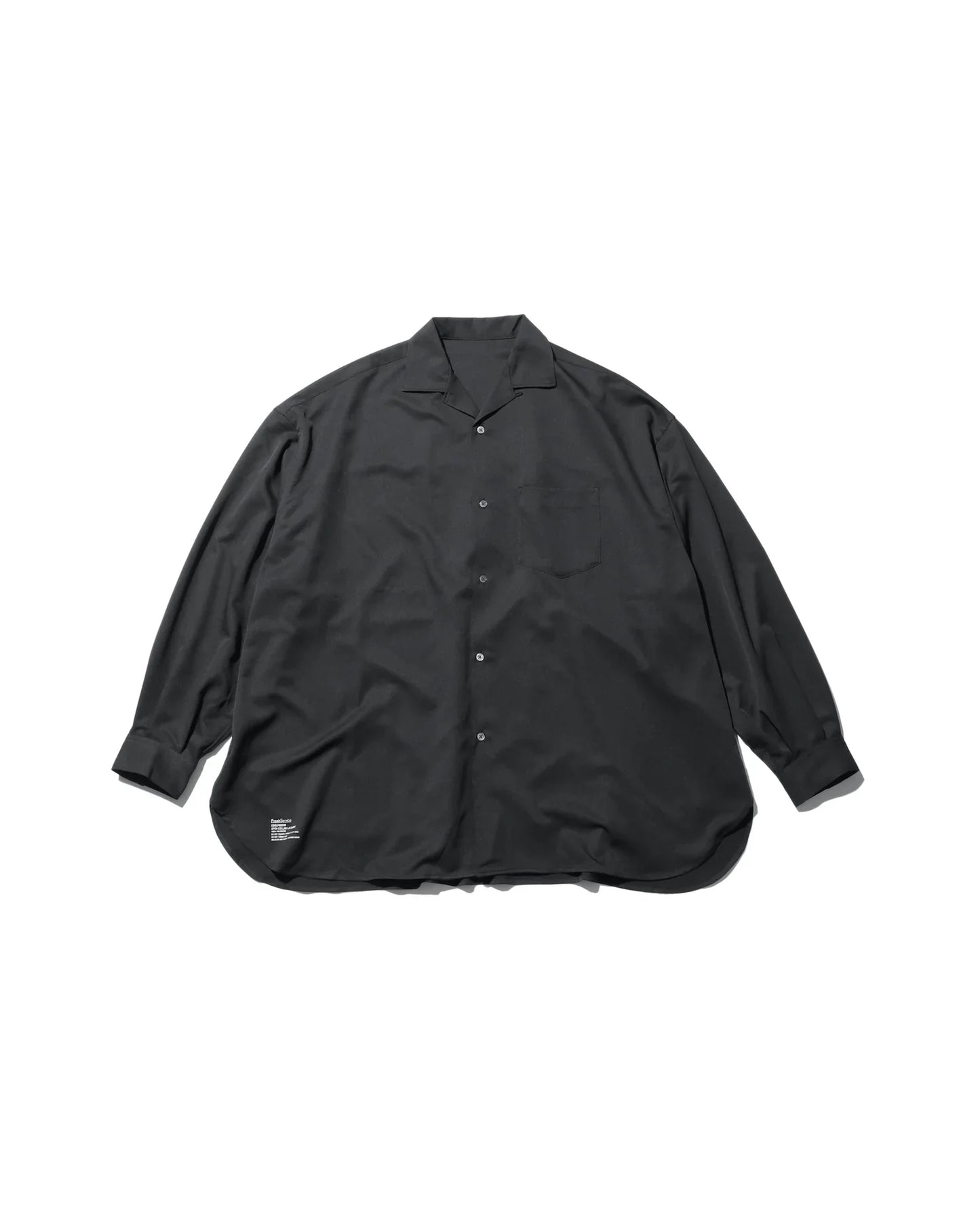 FreshService COOLFIBER OPEN COLLAR L/S SHIRT