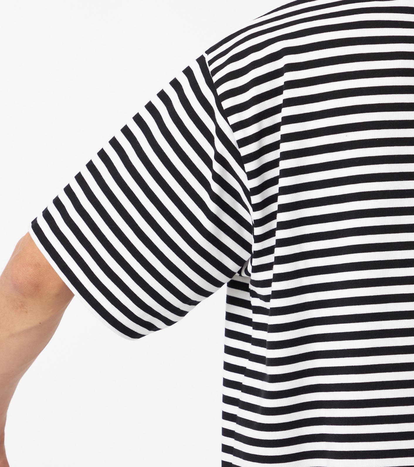 nanamica COOLMAX Stripe Jersey Tee