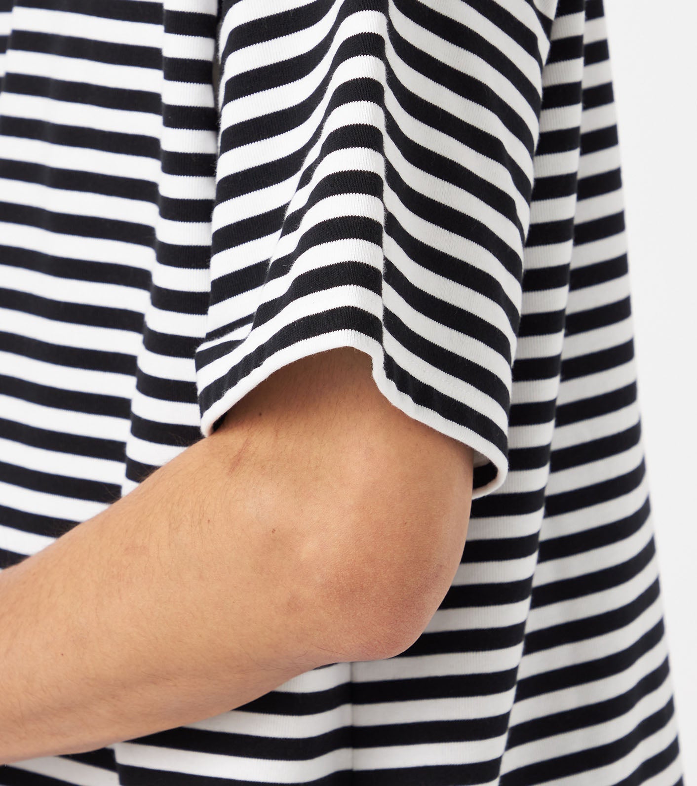nanamica COOLMAX Stripe Jersey Tee