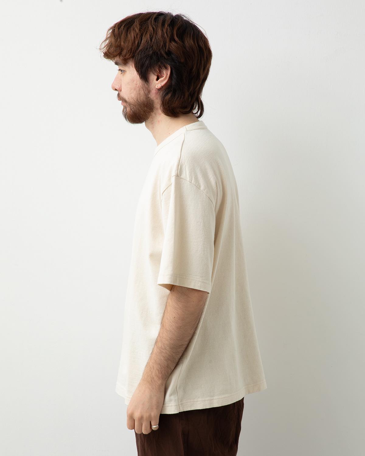blurhms CO/SILK NEP PLAIN TEE