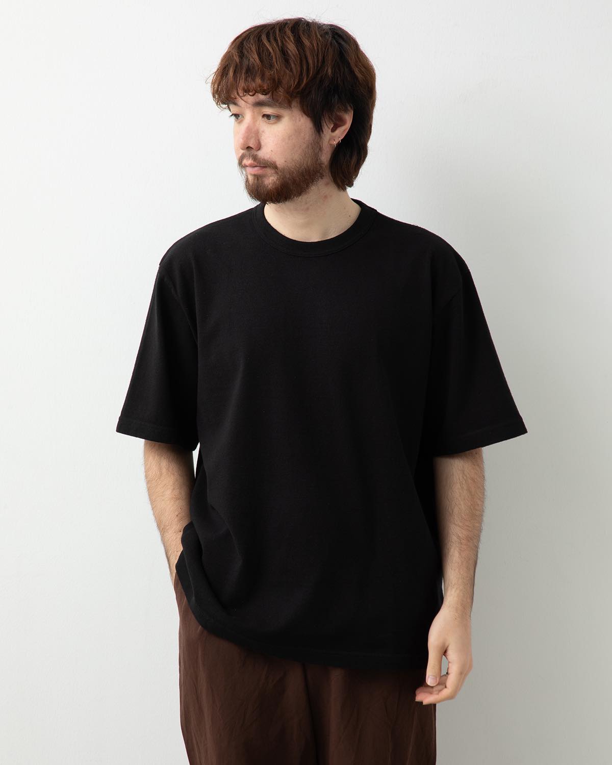 blurhms CO/SILK NEP PLAIN TEE