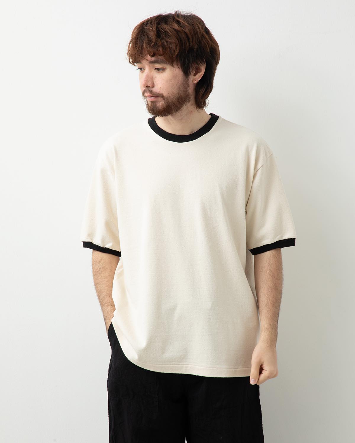 blurhms CO/SILK NEP RINGER TEE