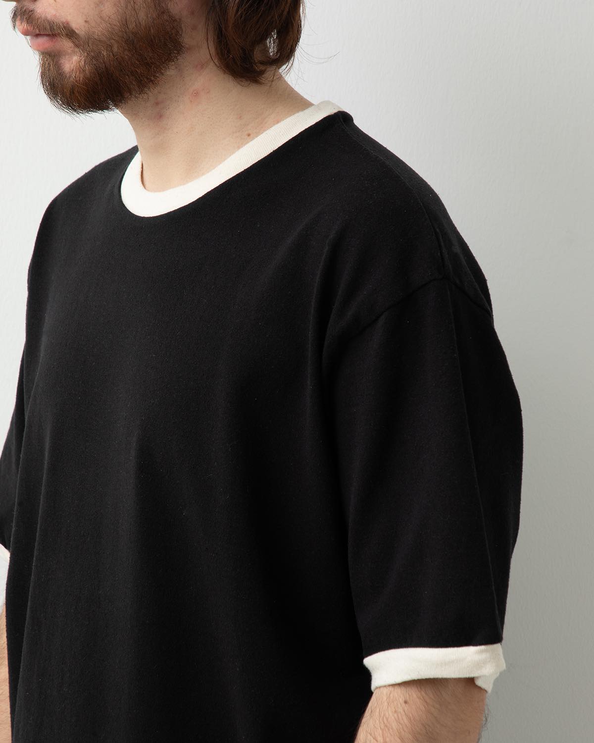 blurhms CO/SILK NEP RINGER TEE