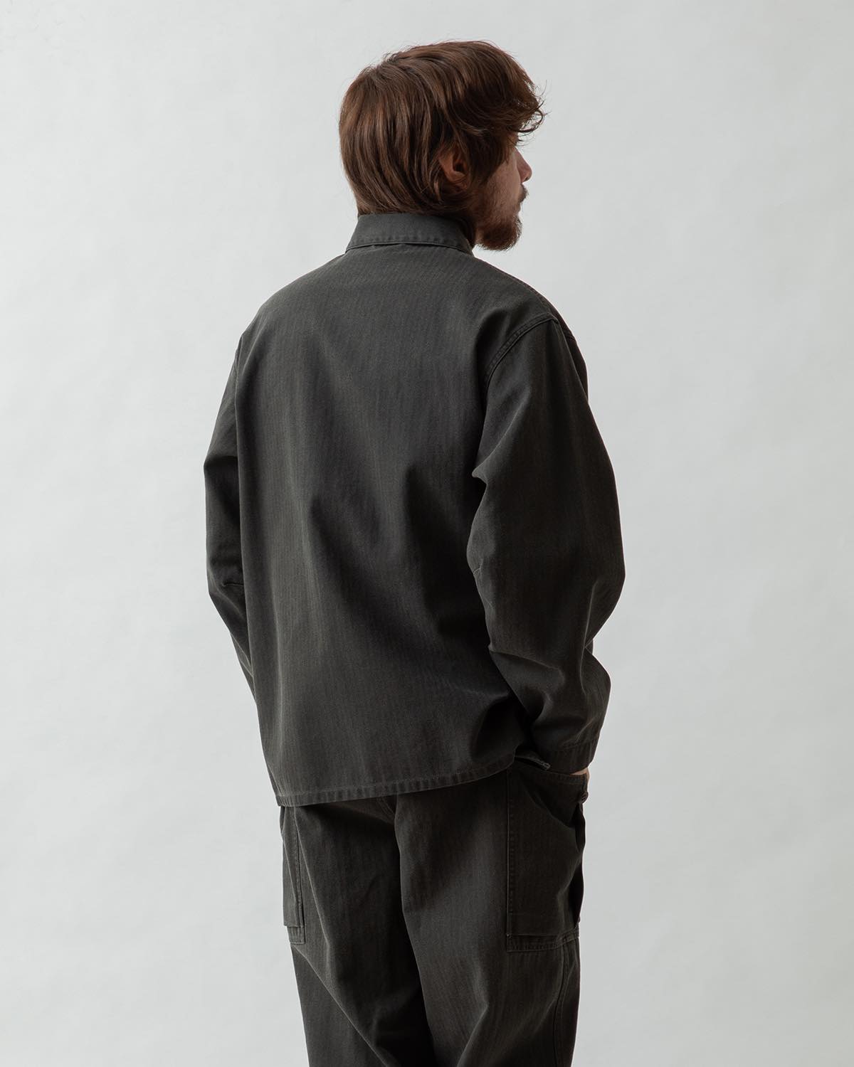 blurhms ROOTSTOCK COTTON-HBT P41 JACKET