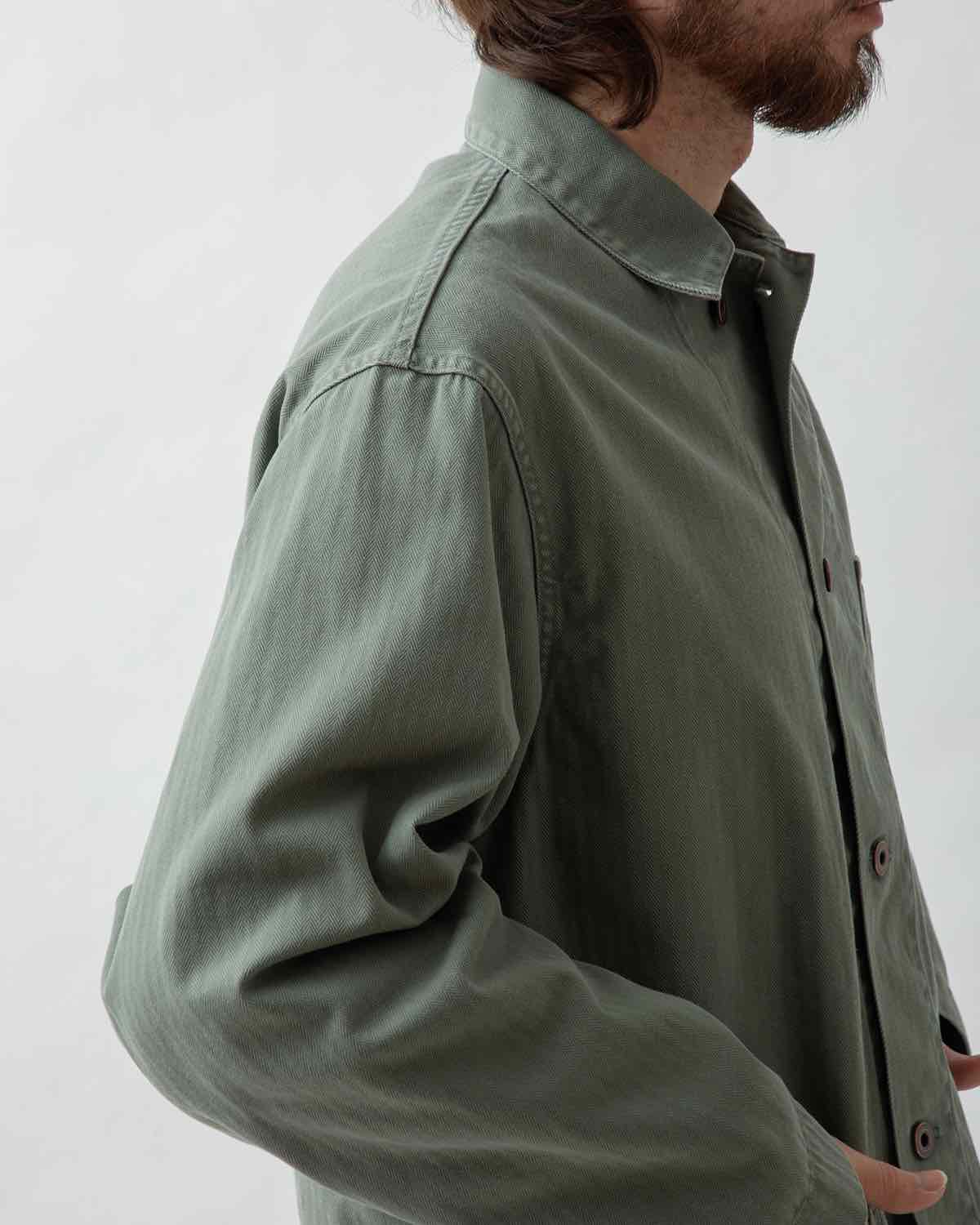 blurhms ROOTSTOCK COTTON-HBT P41 JACKET