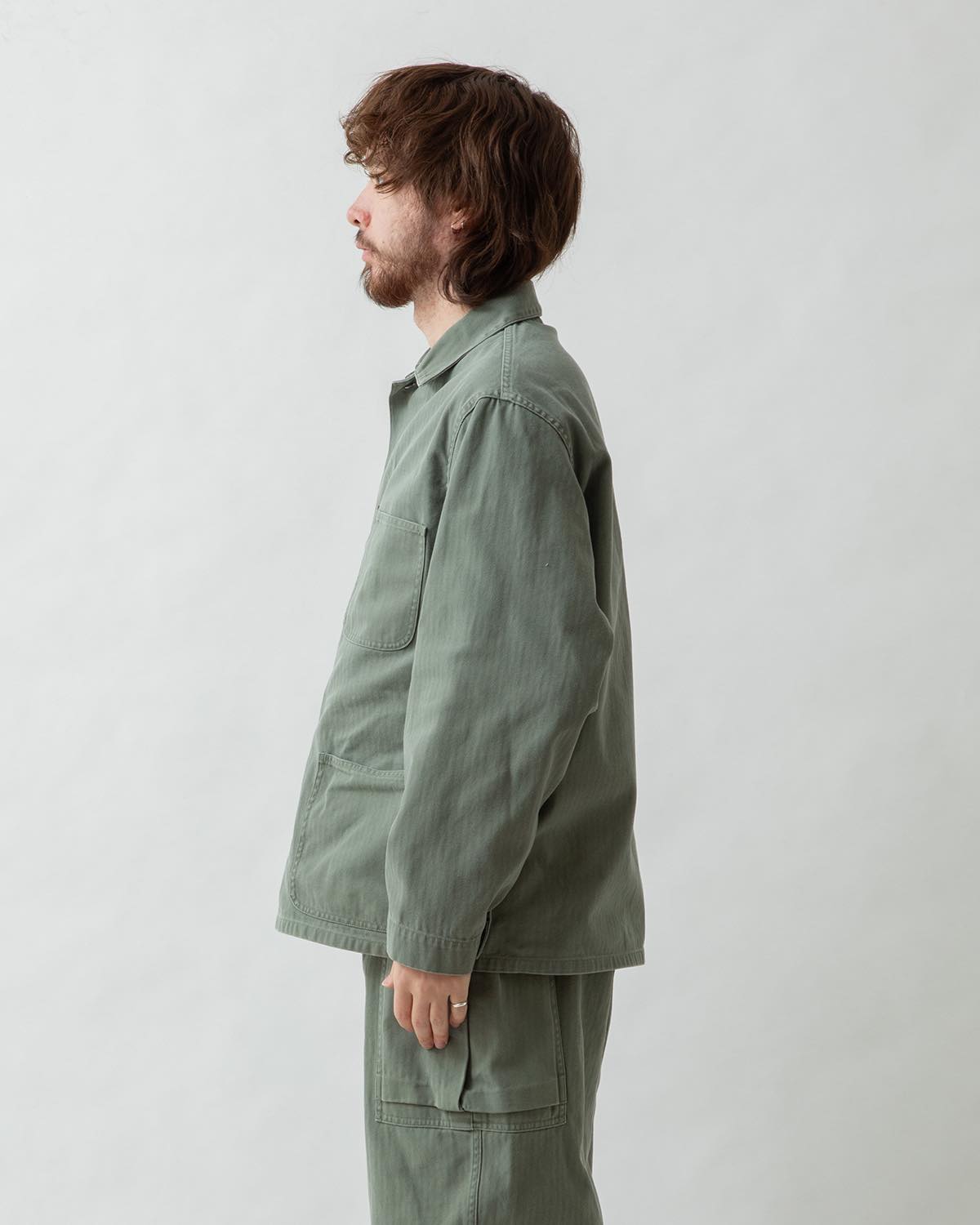 blurhms ROOTSTOCK COTTON-HBT P41 JACKET