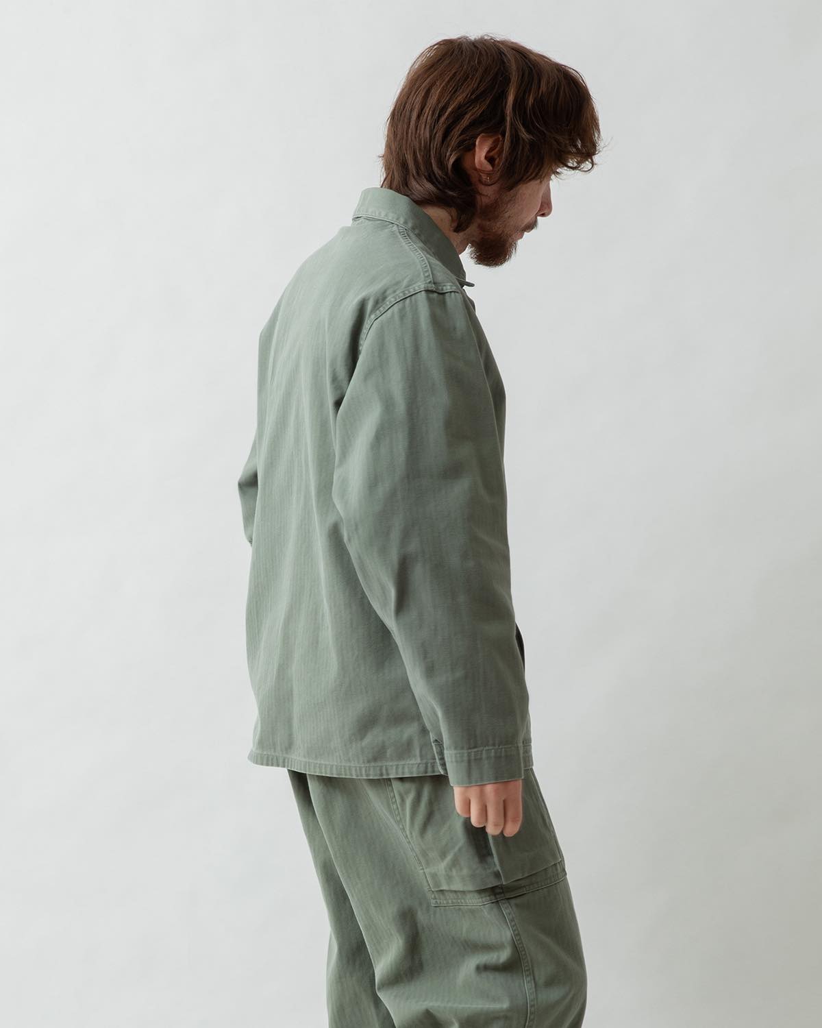 blurhms ROOTSTOCK COTTON-HBT P41 JACKET