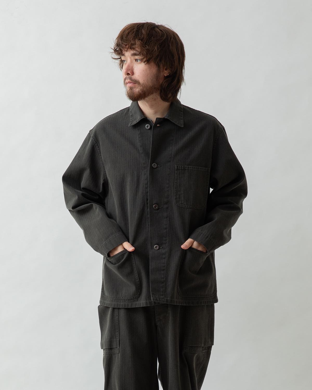 blurhms ROOTSTOCK COTTON-HBT P41 JACKET