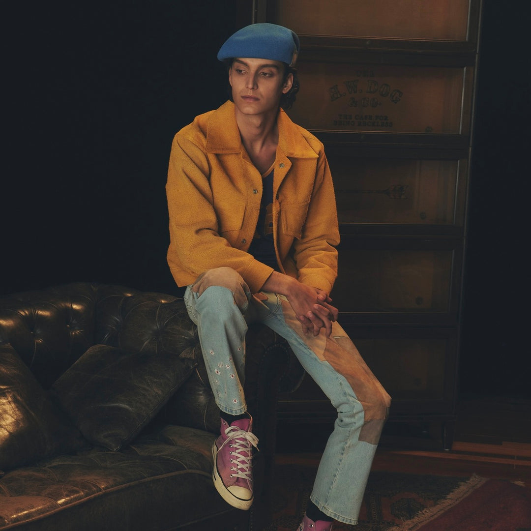 THE H.W.DOG&CO COTTON BASIC BERET