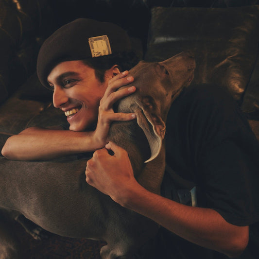 THE H.W.DOG&CO COTTON BIG BERET