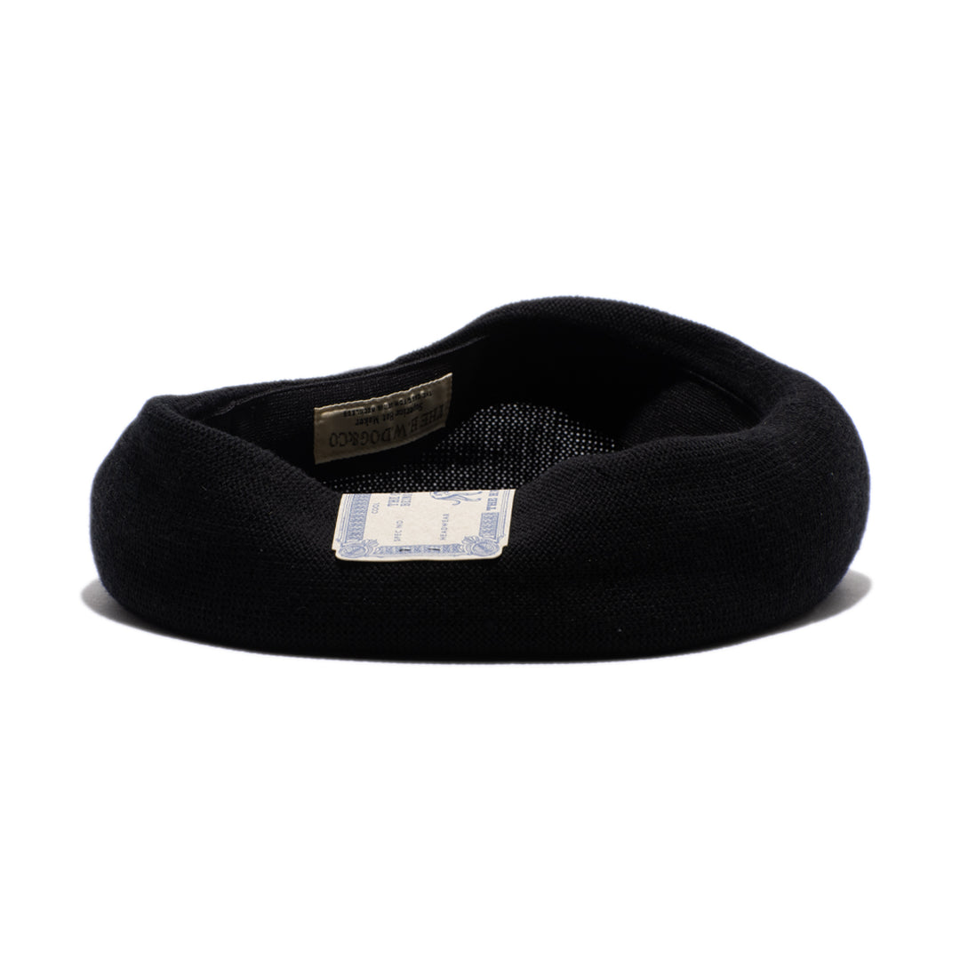 THE H.W.DOG&CO COTTON BIG BERET