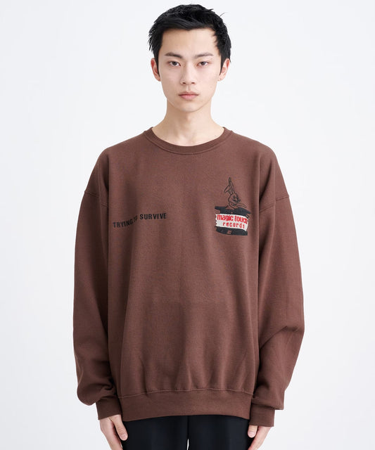 WACKO MARIA CREW NECK SWEAT SHIRT TYPE-2