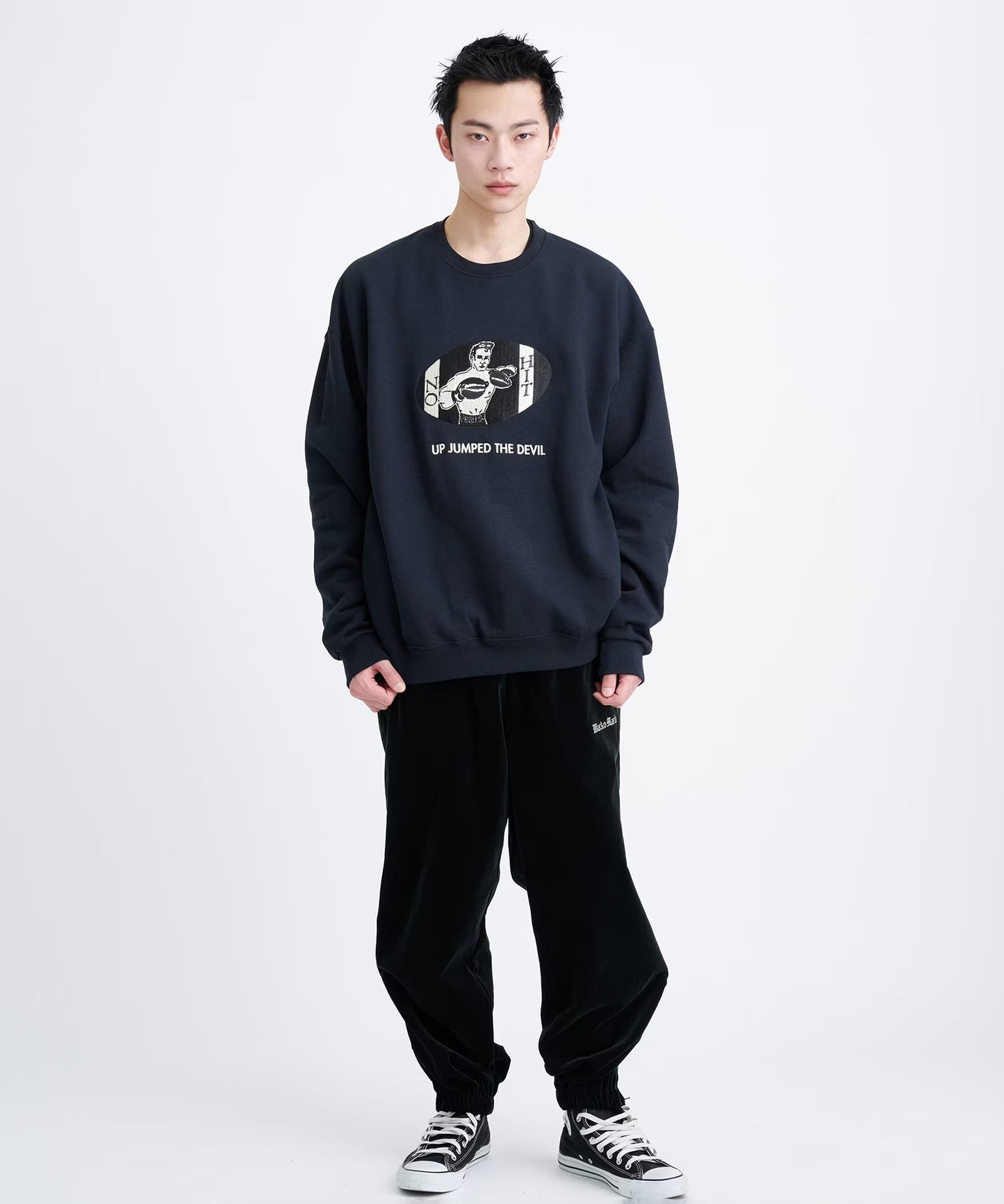 WACKO MARIA CREW NECK SWEAT SHIRT TYPE-3