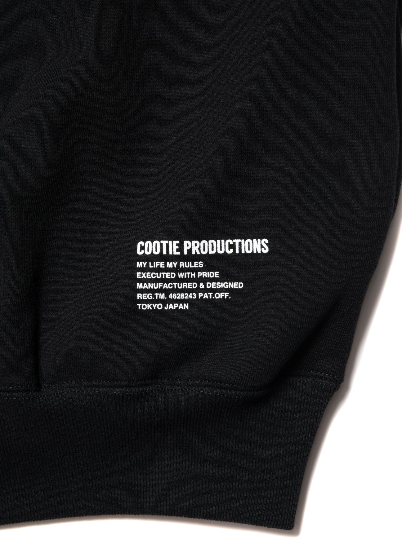 COOTIE PRODUCTIONS OPEN END YARN PLAIN SWEAT CREW