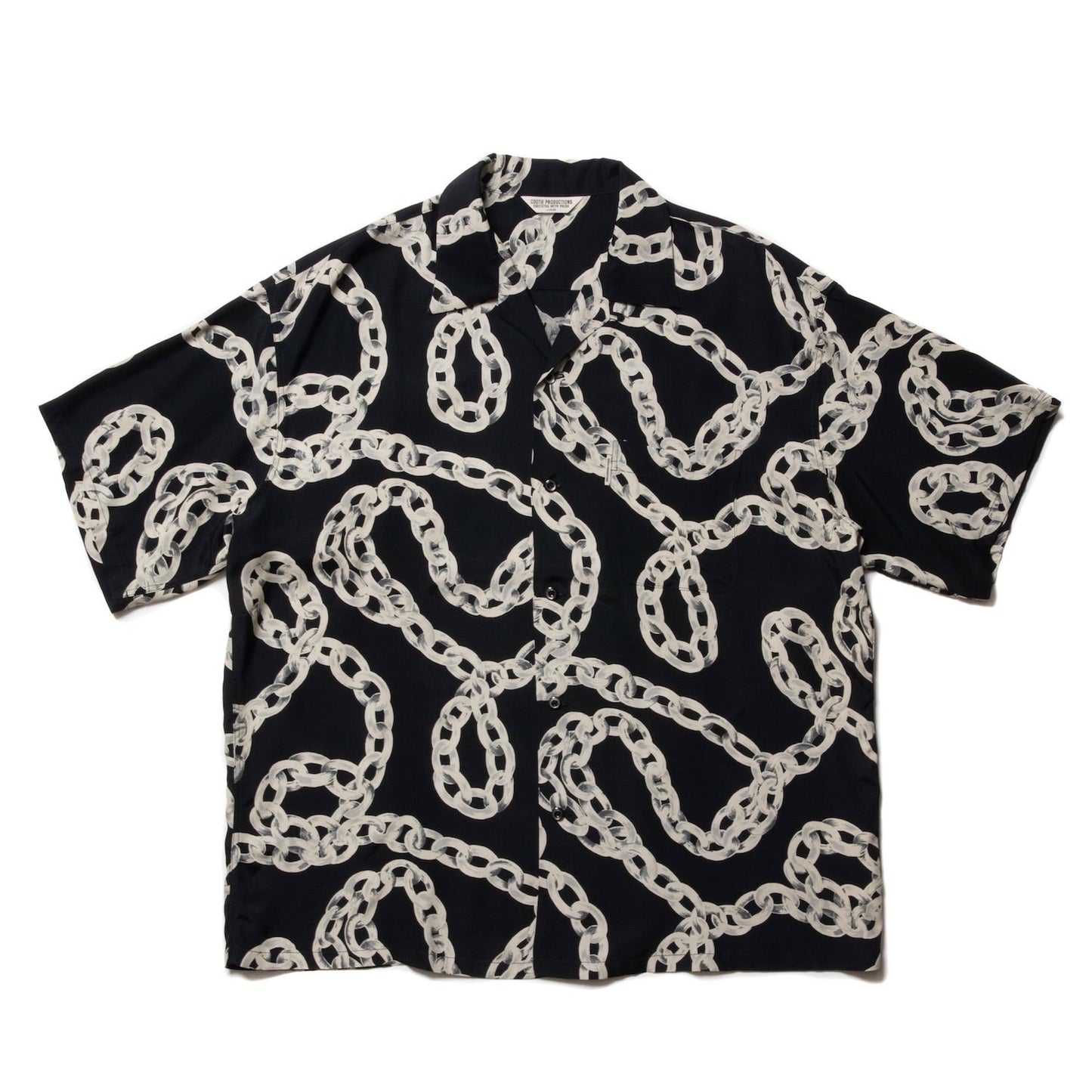 COOTIE PRODUCTIONS Rayon Open Collar S/S Shirt