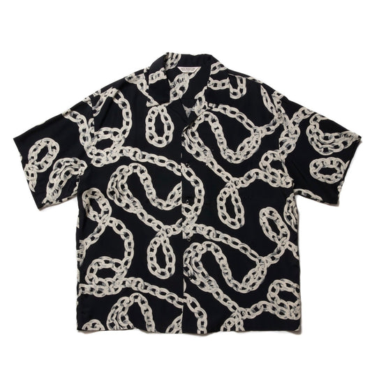 COOTIE PRODUCTIONS Rayon Open Collar S/S Shirt