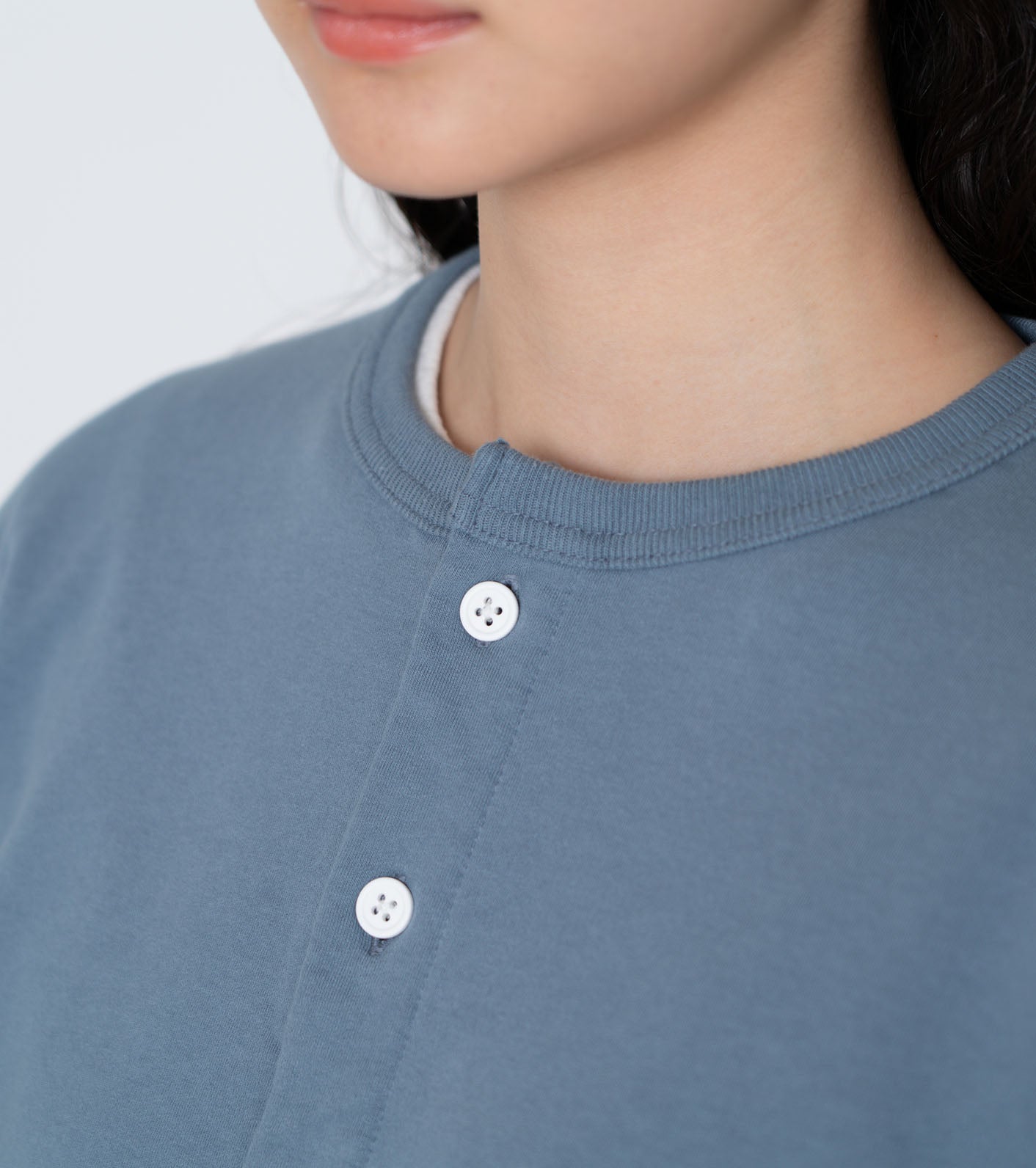 THE NORTH FACE PURPLE LABEL Cotton Field Henley Neck Shirt