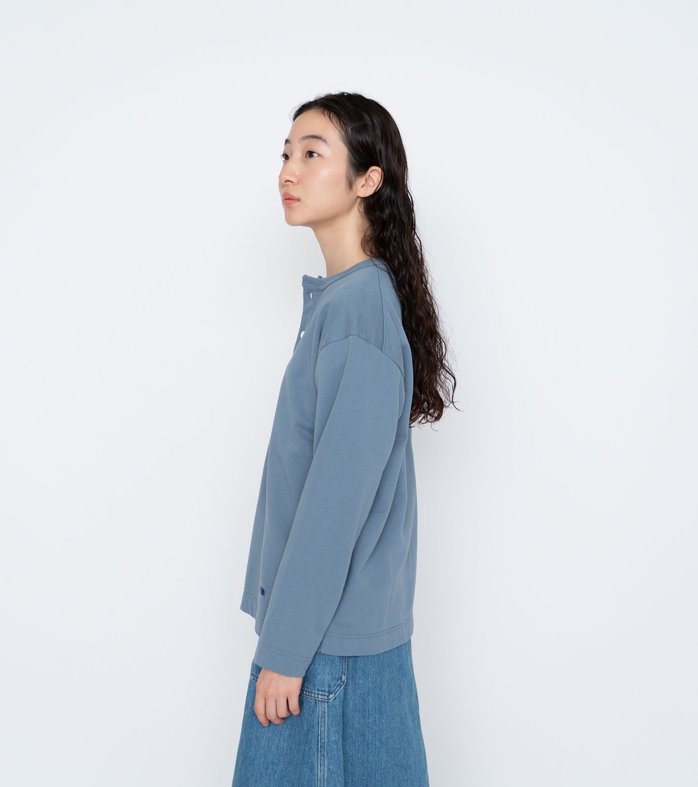 THE NORTH FACE PURPLE LABEL Cotton Field Henley Neck Shirt