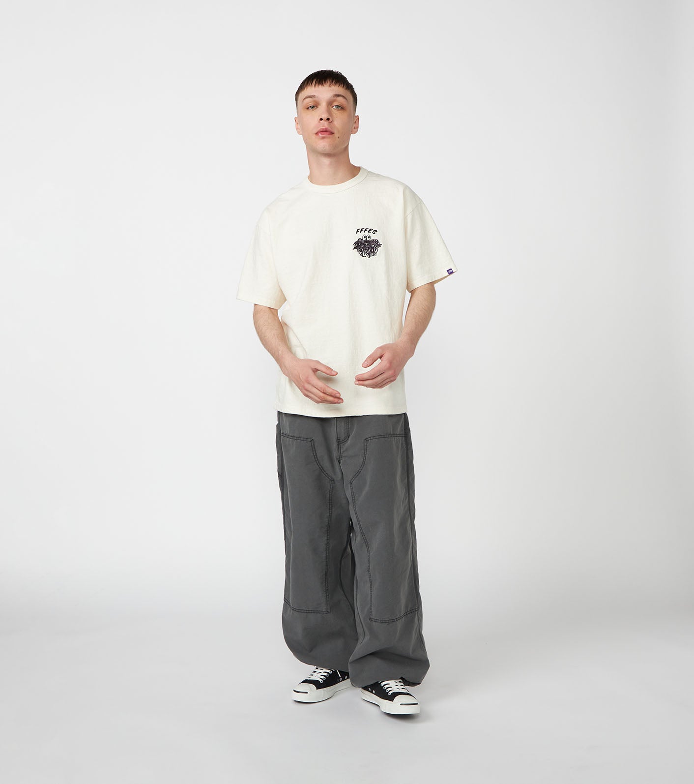 THE NORTH FACE PURPLE LABEL Cotton Nylon Weather Field Double Knee Pants