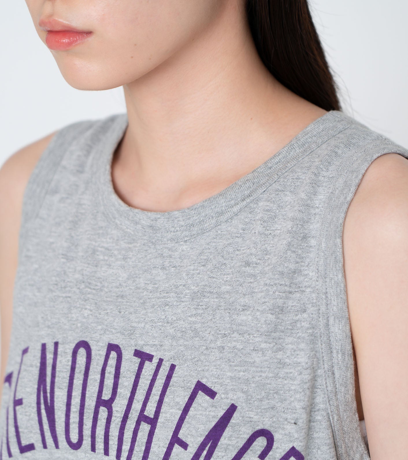 <Women's> THE NORTH FACE PURPLE LABEL Cotton Rayon Field Graphic Tank