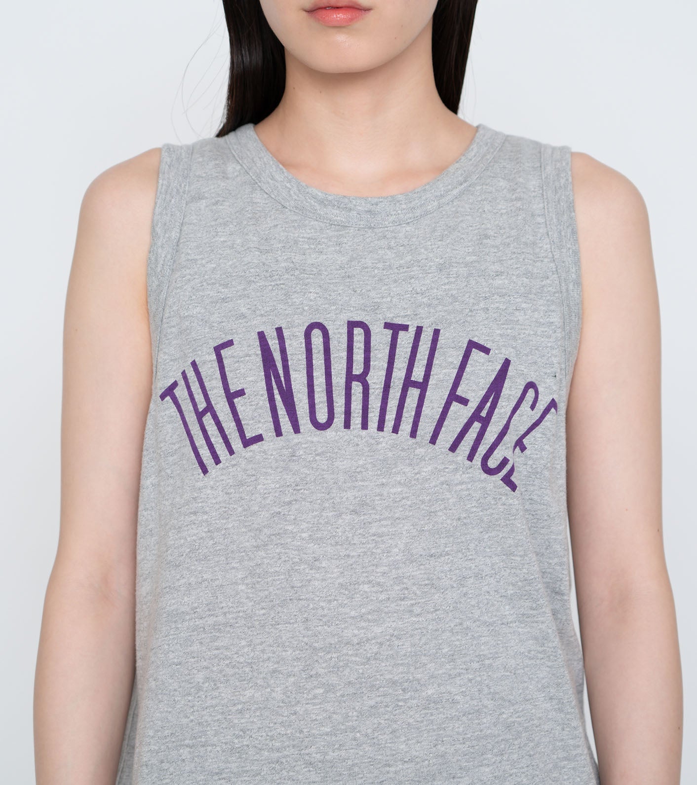 <Women's> THE NORTH FACE PURPLE LABEL Cotton Rayon Field Graphic Tank