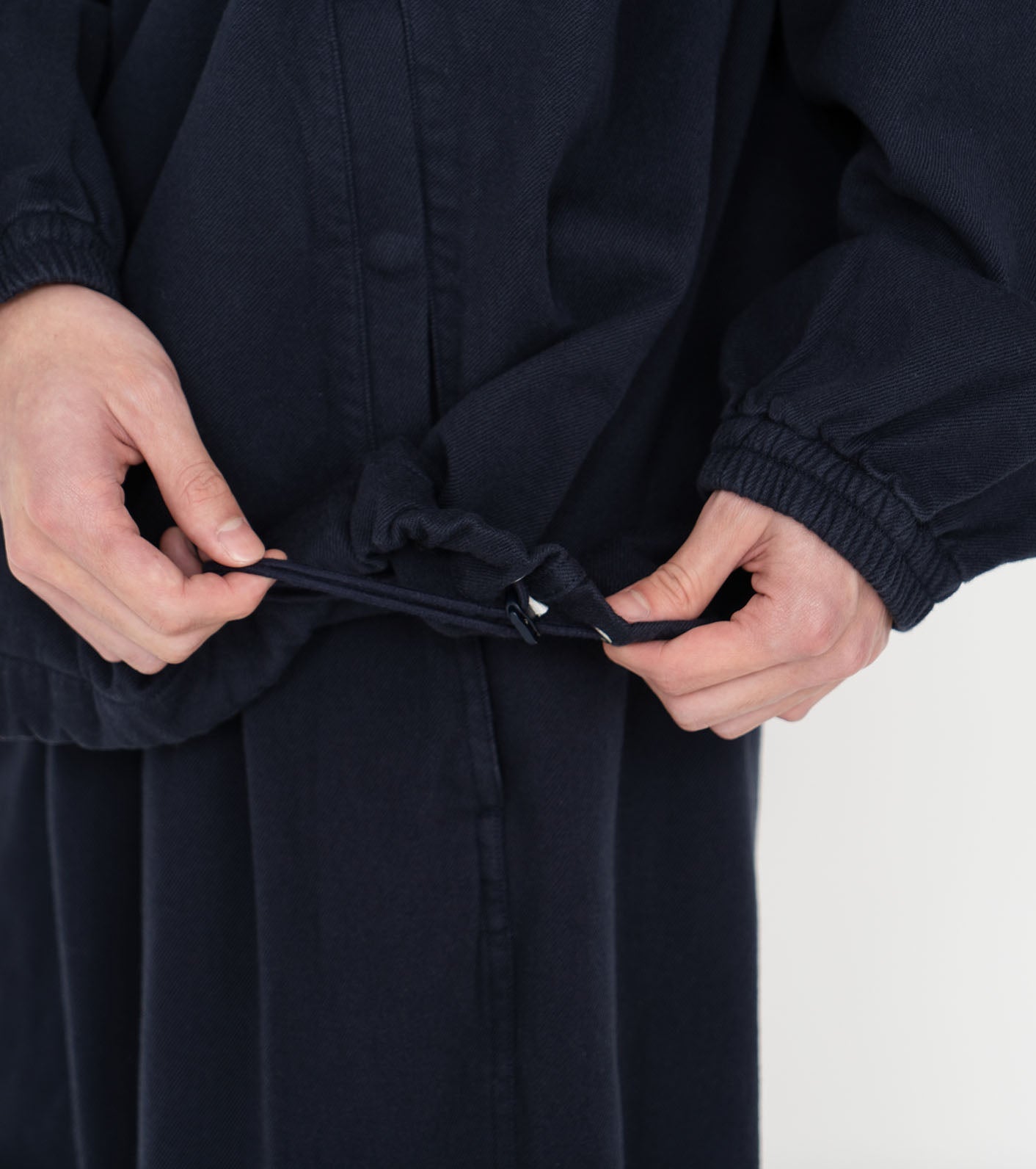 nanamica Cotton Wool Twill Hooded Pullover Parka