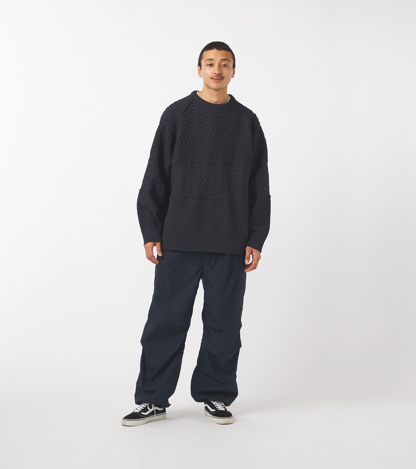 nanamica Crew Neck Sweater
