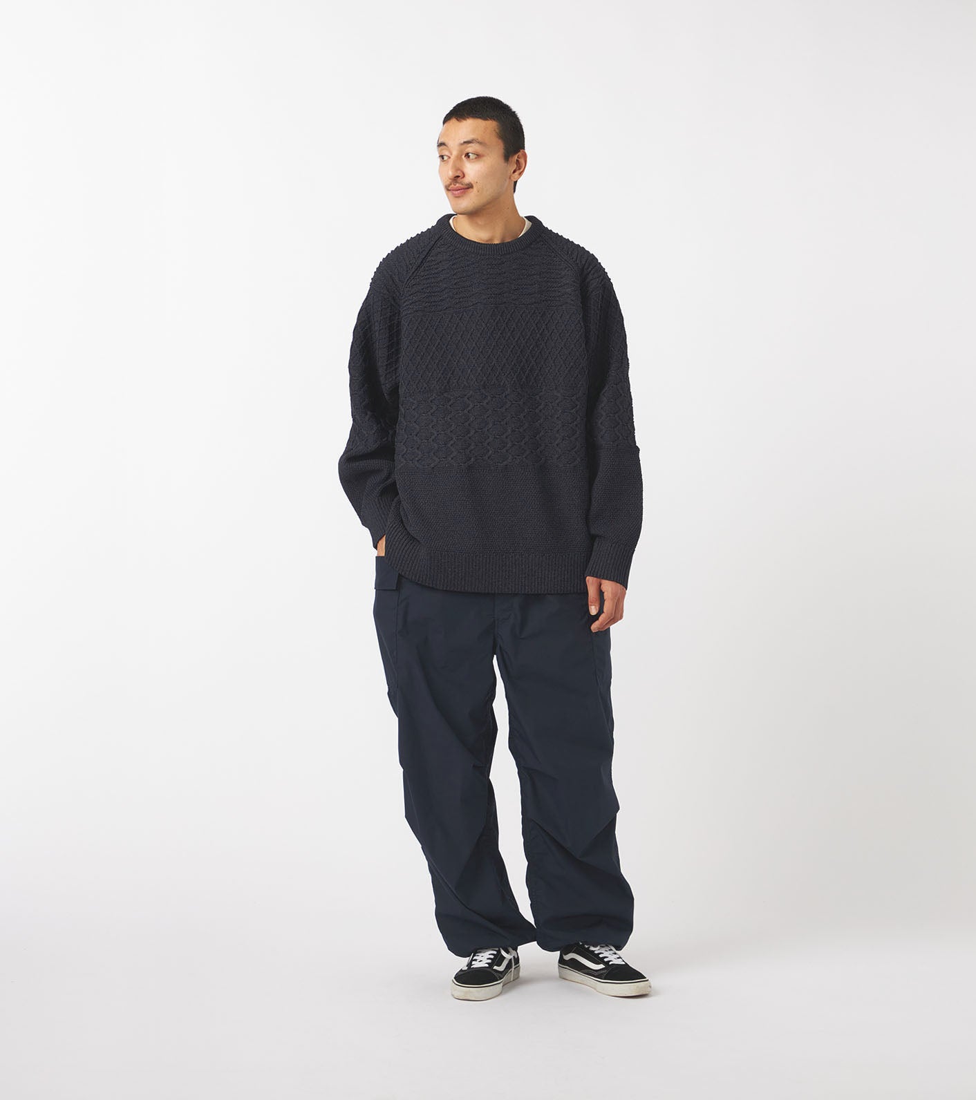 nanamica Crew Neck Sweater